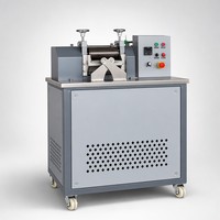 Machine de granulation de plastique, laboratoire, moulin à deux rouleaux ouvert, ligne de production pilote pour le mélange et la granulation de feuilles de mousse EVA, CE OEM
