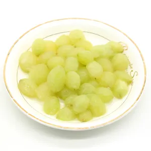 Supply bulk China frozen fruits IQF frozen peeled seedless crimson grape whole for canned/Jam