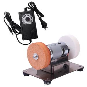 Smerigliatrice <span class=keywords><strong>da</strong></span> <span class=keywords><strong>Banco</strong></span> Industriale Micro Elettrica Automatica 100W 220V 70mm per Lucidatura e Affilatura - Product Image 1
