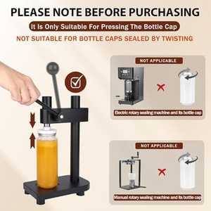 Máquina Manual <span class=keywords><strong>para</strong></span> Sellar Latas y Botellas <span class=keywords><strong>de</strong></span> PET, Selladora <span class=keywords><strong>de</strong></span> Envases <span class=keywords><strong>para</strong></span> Leche, Té, Refrescos, <span class=keywords><strong>Agua</strong></span> y Bebidas, 4 Colores - Product Image 2