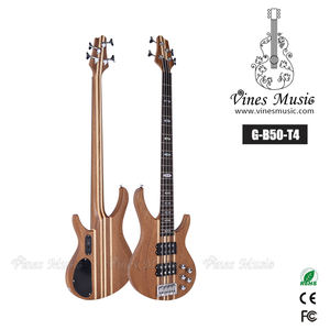 Smiger <span class=keywords><strong>Professional</strong></span> Sapele ที่เป็นของแข็งเมเปิ้ลคอผ่านร่างกาย4สายเบสไฟฟ้าแบบประสานกันพร้อมรับแบบแอคทีฟ - Product Image 2