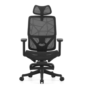 Offre Spéciale chaise de bureau ergonomique en maille à dossier haut de gamme pour les directeurs exécutifs gestionnaires invités-Design moderne - Product Image 3