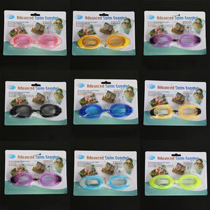 HD Clear Polycarbonate Swimming <strong>Goggles</strong> for Beginners Waterproof Anti-Fog with <strong>Nose</strong> Clip &amp; Ear Plug Blister Pack - Product Image 2