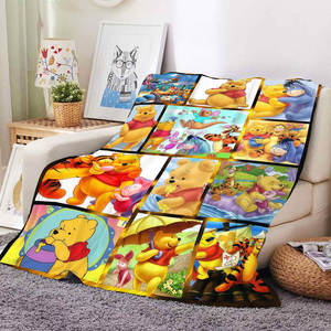 Bon marché, vente en gros, couverture de bébé super douce et confortable pour enfants, ours mignon, dessin animé personnalisé, couvertures en peluche molletonnées - Product Image 2