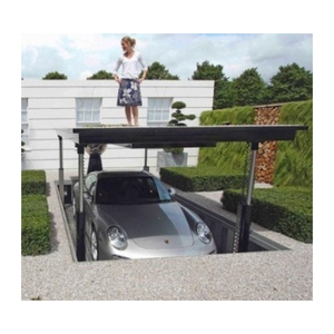 Elevador Hidráulico para Estacionamiento de Autos, Elevador de Autos Estacionario para Garaje Subterráneo, Elevador de Autos de Doble Plataforma con Certificación CE ISO - Product Image 2