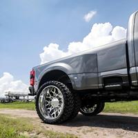 Rines SJ 6x139.7 8x6.5 8x165.1, Rines Dually Personalizados de Aleación Forjada de 20 22 24 26 28 30 Pulgadas para Camionetas Todoterreno, para Ram Silverado