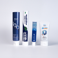 OEM Tube vide de 30g 50g 60g 75g 100g 120g 150g laminé Emballage de dentifrice Tube dentifrice Emballage de dentifrice avec couvercle supérieur rabattable