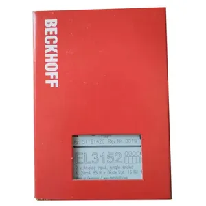 Terminal EtherCAT Beckhoff, module terminal PLC à 2 canaux d'entrée analogiques EL3152 - Product Image 1