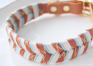 <span class=keywords><strong>2026</strong></span> Anpassbares Luxus-Hundehalsband, Handgefertigt, Wasserdicht, Geflochtenes Paracord, PVC-Gewebtes Trainingshalsband mit Lichtern für Hunde und Katzen, Stylisch - Product Image 2