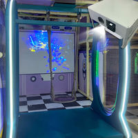 Chaise à bascule interactive intelligente pour intérieur avec effets visuels en temps réel HD, ensemble de balançoire à projection interactive pour aire de jeux intérieure pour enfants