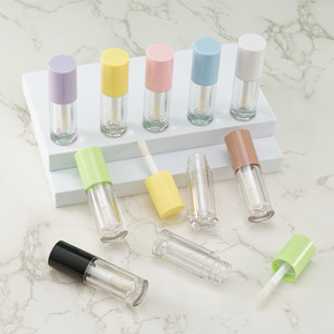MLM Makeup Packaging Custom Logo 6ml Transparent Thick Rod Lipstick <b>Tube</b> Lip Oil <b>Plastic</b> Bottle Empty Lip Gloss Makeup Tools - Product Image 4