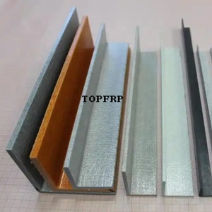 Perfil de Pultrusión de FRP de Poliéster Reforzado con Fibra de Vidrio de Alta Resistencia, Barra Angular en Forma de L - Product Image 3