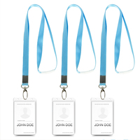 <strong>Best</strong> -<strong>selling</strong> <strong>Custom</strong> Neck Sublimation Printed <strong>Lanyard</strong> with ID Badge Holder Adjustable Badge <strong>Lanyard</strong> for Office and Events