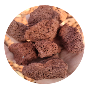 Vòng Tự Nhiên Màu Đen Lớn Lava Rock Cát NÚI LỬA Làm Vườn Uncut Đá Bọt Cho Nhà Máy Bazan Bột Giá Nhà Sản Xuất - Product Image 6