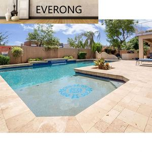Prix de gros Extérieur dégringolé Beige Français Versailles Terassenplatten Carreaux de pierre de travertin Pavés pour sol de piscine - Product Image 4