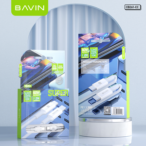 BAVIN-Cable de datos de carga rápida para teléfono móvil, Cable USB tipo C de 1,2 M a USB tipo c de 60W, 3A, para <span class=keywords><strong>Huawei</strong></span>, PC y tableta - Product Image 6