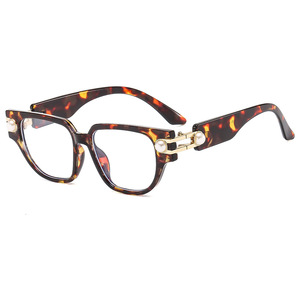 Psn Cat Eye <b>Eyeglasses</b> <b>Frames</b> W68243 Anti Blue Light Women Full Rim Solid Pattern Lightweight Optical Glasses - Product Image 3