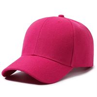 Gorra de Béisbol de Lona Lisa, Gorra de Béisbol Estructurada, Gorra con Visera Curva Ajustable, Admite Logotipo Personalizado, Gorra para el Sol para Exteriores