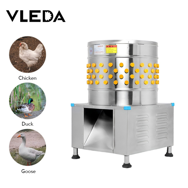 Stainless Steel Poultry Plucking Machine Commercial Chicken Feather Removing Equipment for Farm and Processing Plant