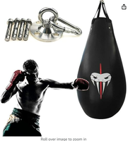 TOPTONS Logo personnalisé PU boxe poinçonnage balle de vitesse balle cible sac de sable agilité entraînement sac de sable
