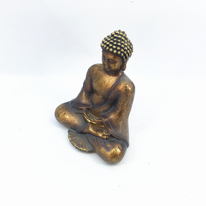 カスタマイズ可能な黄金の樹脂座っている瞑想禅仏<span class=keywords><strong>Shakyamuni</strong></span>像 - Product Image 6