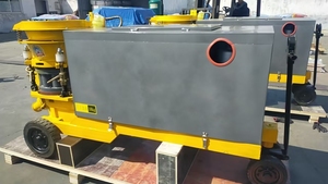 Heavy-duty Solid Wheels Dry-mix Concrete <strong>Shotcrete</strong> <strong>Machine</strong> for Hydro-power Engineering - Product Image 4