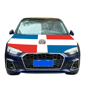 Fundas para Capó de Coche con la Bandera de República Dominicana, 120x150cm, al por Mayor, Económicas, Resistentes al Desgaste y Duraderas - Product Image 6