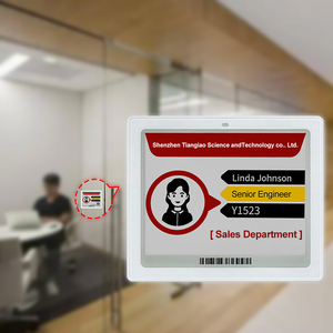 Cloud-Connected Filing Label Digital Drawer Indicator Automated Office Digital Signage <b>Network</b> Smart Filing <b>Cabinet</b> E-Ink System - Product Image 1