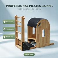 Baril d'escalade Pilates MJD M301A en chêne, durable, écologique, portable, équipement de fitness pour la santé corporelle, studio Pilates, domicile, garantie 5 ans