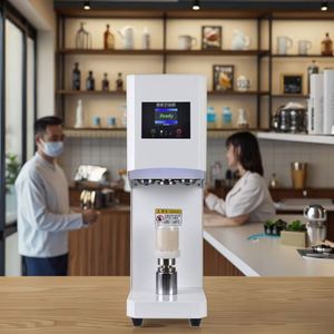 Machine de scellage rotative automatique <span class=keywords><strong>pour</strong></span> canettes, dispositif de scellage efficace <span class=keywords><strong>pour</strong></span> emballages de boissons, sachets et pochettes à noyau de roulement - Product Image 1