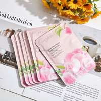 Betaalbare Goodies Biologische Collageen Fruitextract Gezichtsmasker Vers Perzik Sheet Mask Private Label Fruit Gezichtsmasker Groothandel