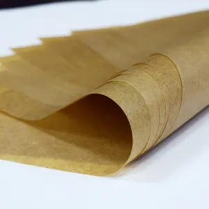 Hojas de papel de pergamino para hornear hojas de papel de silicona embalaje de envoltura de papel de pergamino precortado