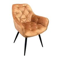 Chaise de salon moderne, légère, durable et confortable en métal pour la maison, le bureau, l'appartement, l'extérieur et la cuisine