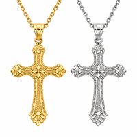 Collier croix ARNAN pour femme, pendentif en acier inoxydable, design unique, chaîne délicate pour clavicule, bijoux de mode, cadeaux en gros