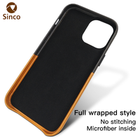 Étui de téléphone en cuir anti-frottement et résistant aux chutes avec protection de caméra surélevée pour iPhone 15 16 17 18 Pro Max OEM