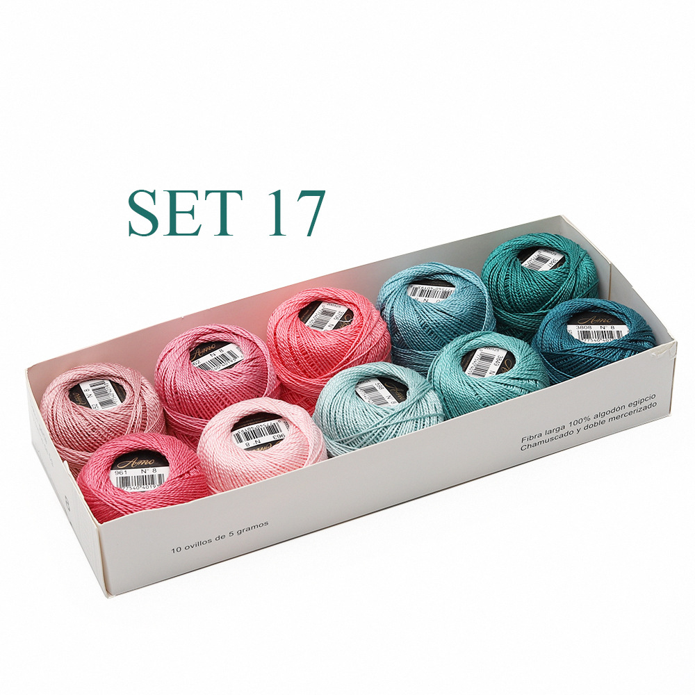 Pearl Cotton Thread Set 17