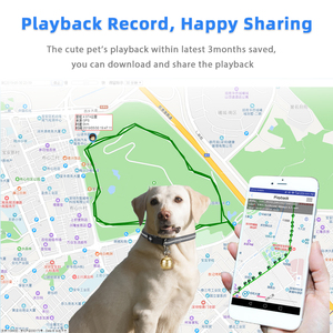 Localizador GPS para Mascotas <span class=keywords><strong>Topin</strong></span> G15 de Plástico con AGPS, Resistente al Agua IP67, Seguimiento en Tiempo Real, Antipérdida, Compatible con Android e iOS, para Perros y Gatos - Product Image 2