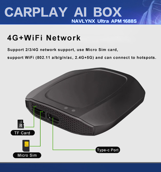 NAVLYNX ApplePie Ultra 3.0 Carplay Ai Box Plug and Play Android 13