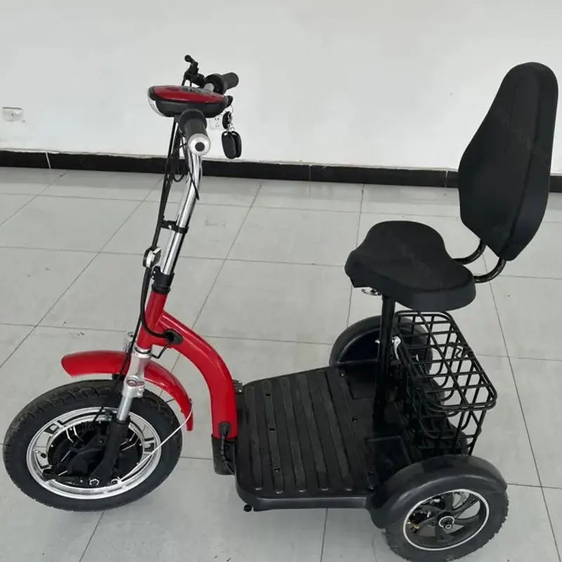 FRANFUN üst satış engelli ve yaşlı 3 tekerlekli üç tekerlekli bisiklet 48V pil güç tekerlekli scooter