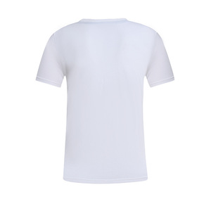 T-Shirt da Uomo in Puro Cotone 100% con Logo Personalizzato OEM per Campagna Elettorale, <span class=keywords><strong>Bianche</strong></span> e Semplici - Product Image 5