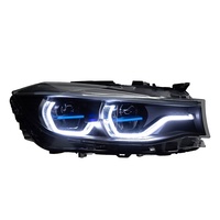 Ensemble de phares de voiture à LED WLJ pour BMW Série 3 GT F34 2013-2020, remplacement complet des phares avant à LED, éclairage automobile