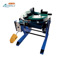 Nouveaux positionneurs de soudage automatiques AWP à charge de 300 kg, 200 kg, 100 kg, vitesse réglable de 0,5 à 5 tr/min, table rotative de soudage avec minuterie