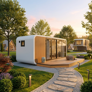 Casa Cápsula Espacial Llave en Mano, Cabaña Modular Lista para Alquilar para Negocios de Airbnb, Parques de Vacaciones y Proyectos de <span class=keywords><strong>Alquiler</strong></span> - Product Image 5