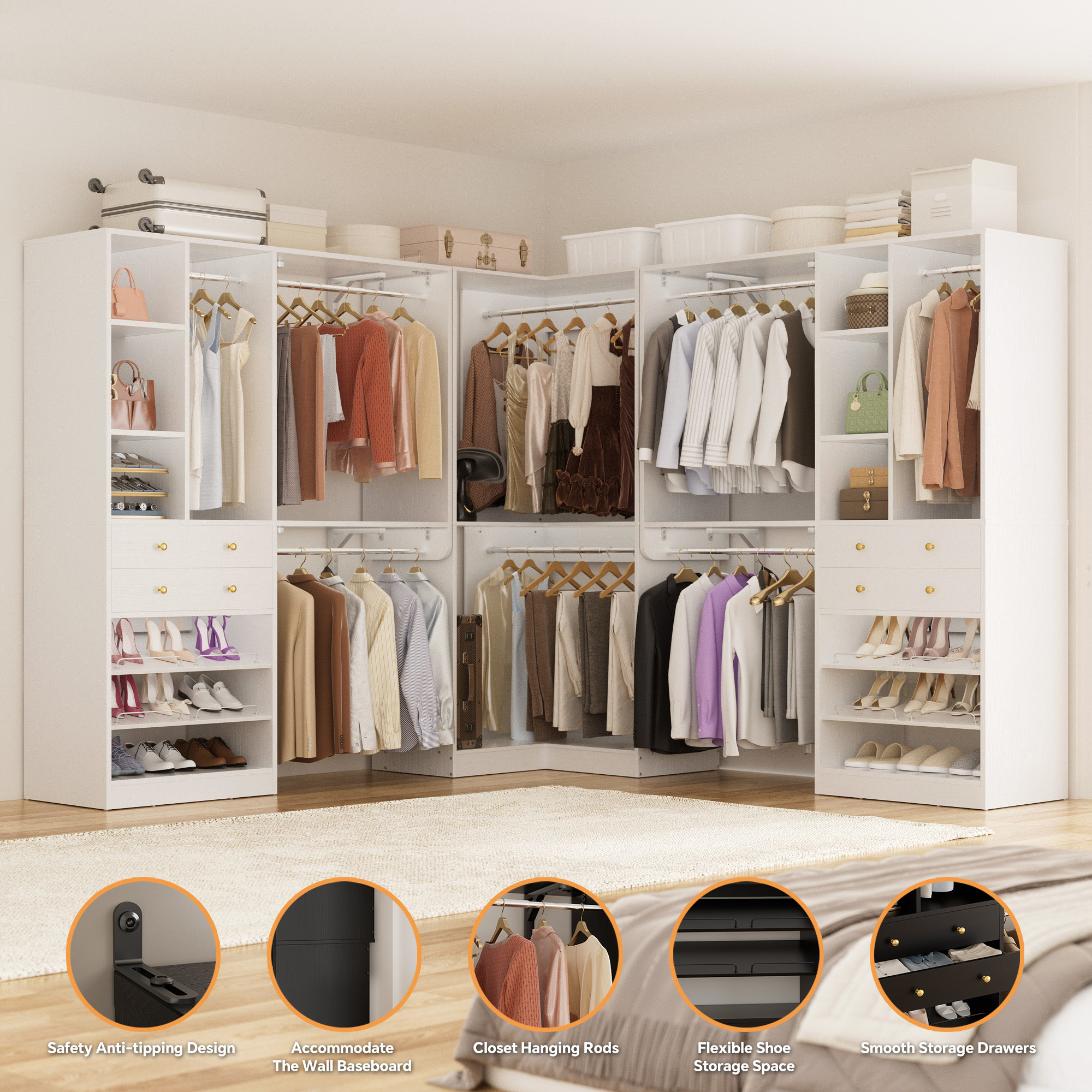 Wardrobe Interiors Fitted Wardrobe Shoe Storage Stylish Storage