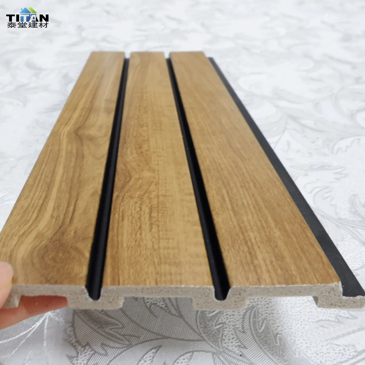 Bamboo Fluted Wall Panel Ps Decorative 3 D Wall Panel