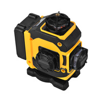 Niveau laser industriel vert DIY 16 lignes haute précision auto-nivelant avec lumière infrarouge puissante pour les chantiers de construction