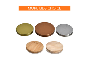 Biểu Tượng Tùy Chỉnh 3Oz 6Oz 7Oz 8Oz 10Oz 14Oz Frosted Nến Thủy Tinh <span class=keywords><strong>L</strong></span>ọ Màu Trắng Rỗng Nến Sang Trọng Jar Với Nắp Và Hộp Bao Bì - Product Image 6