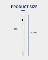 Stylet actif de rejet de paume d'usine pour Apple Pencil 1st 2nd stylo tactile pour iPad Mini Pro charge rapide pour iPad 2018- 2024