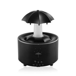 Difusor de Aromaterapia con Gotas de Lluvia Coloridas, <span class=keywords><strong>Humidificador</strong></span> Giratorio con Control Remoto, Alimentación USB, Temporizador, para Hogar y Oficina - Product Image 6