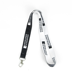 Corporate Custom Lightweight Washable Polyester Heat Transfer <b>ID</b> Card <b>Holder</b> <b>Lanyard</b> Sublimation Printing for Exhibitions Sports - Product Image 3